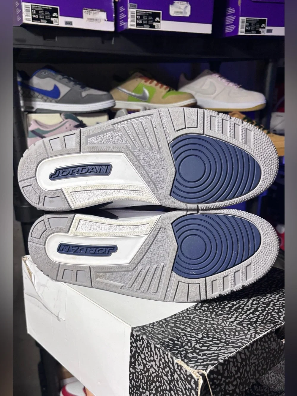 AIR JORDAN 3 Retro “MIDNIGHT NAVY” -13M